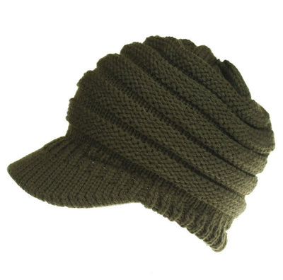 Women's Soft Knit Ponytail Beanie