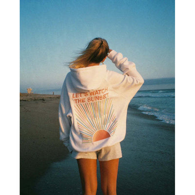 Printed Hooded Sweater – Unisex Casual Style