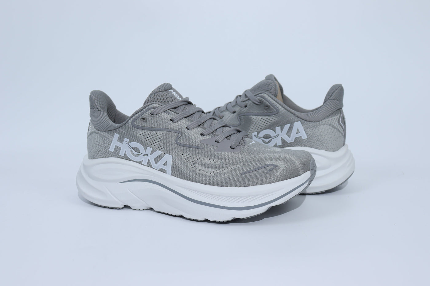 Clifton 10 - HK Unisex Sneakers - Grey