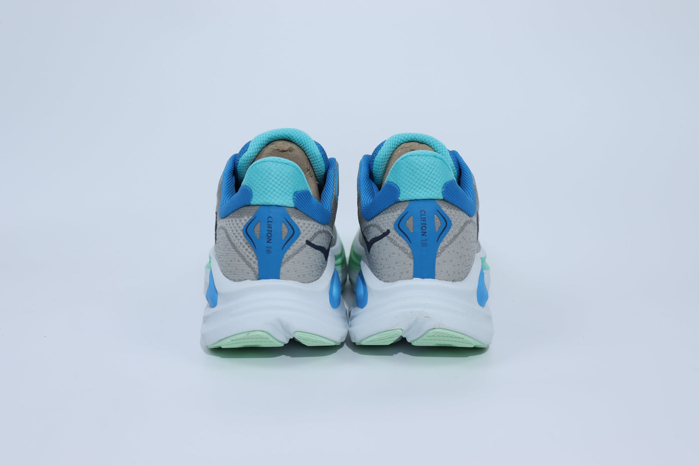 Clifton 10 - HK Unisex Sneakers - Grey Mint