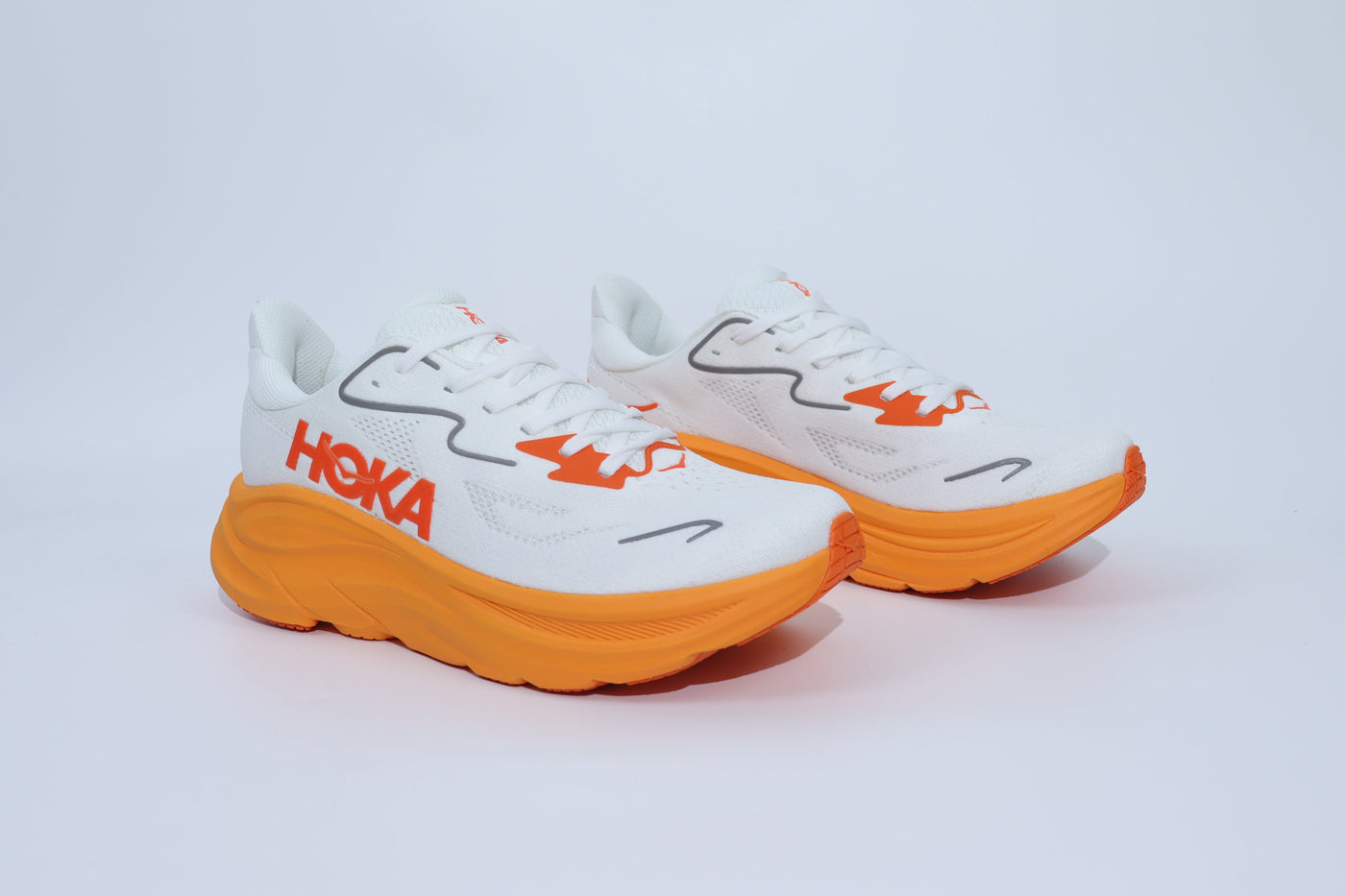 Clifton 10 - HK Unisex Sneakers - Orange