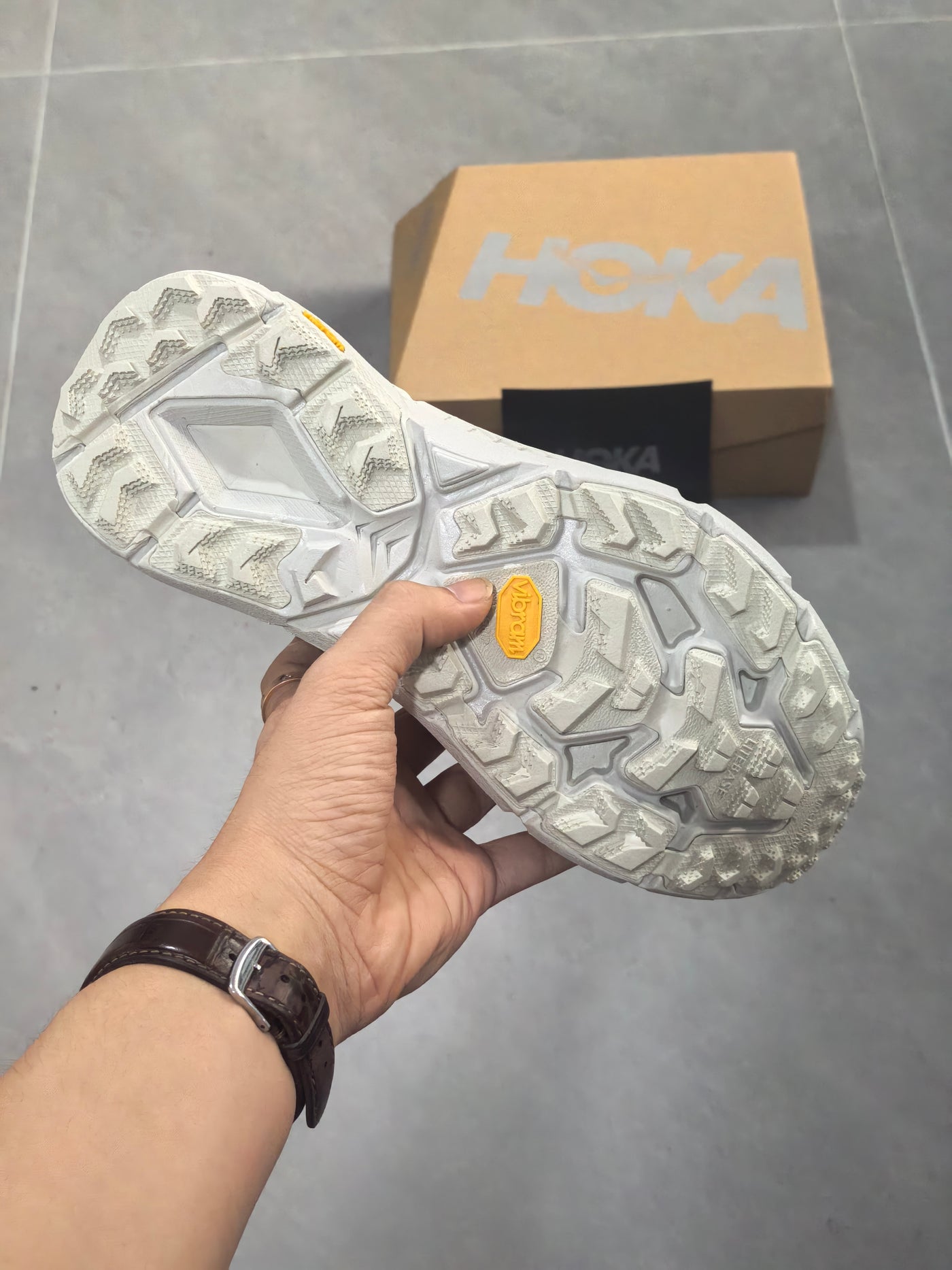 HK® Mafate Speed 2 – Desert Cream Trail Runners