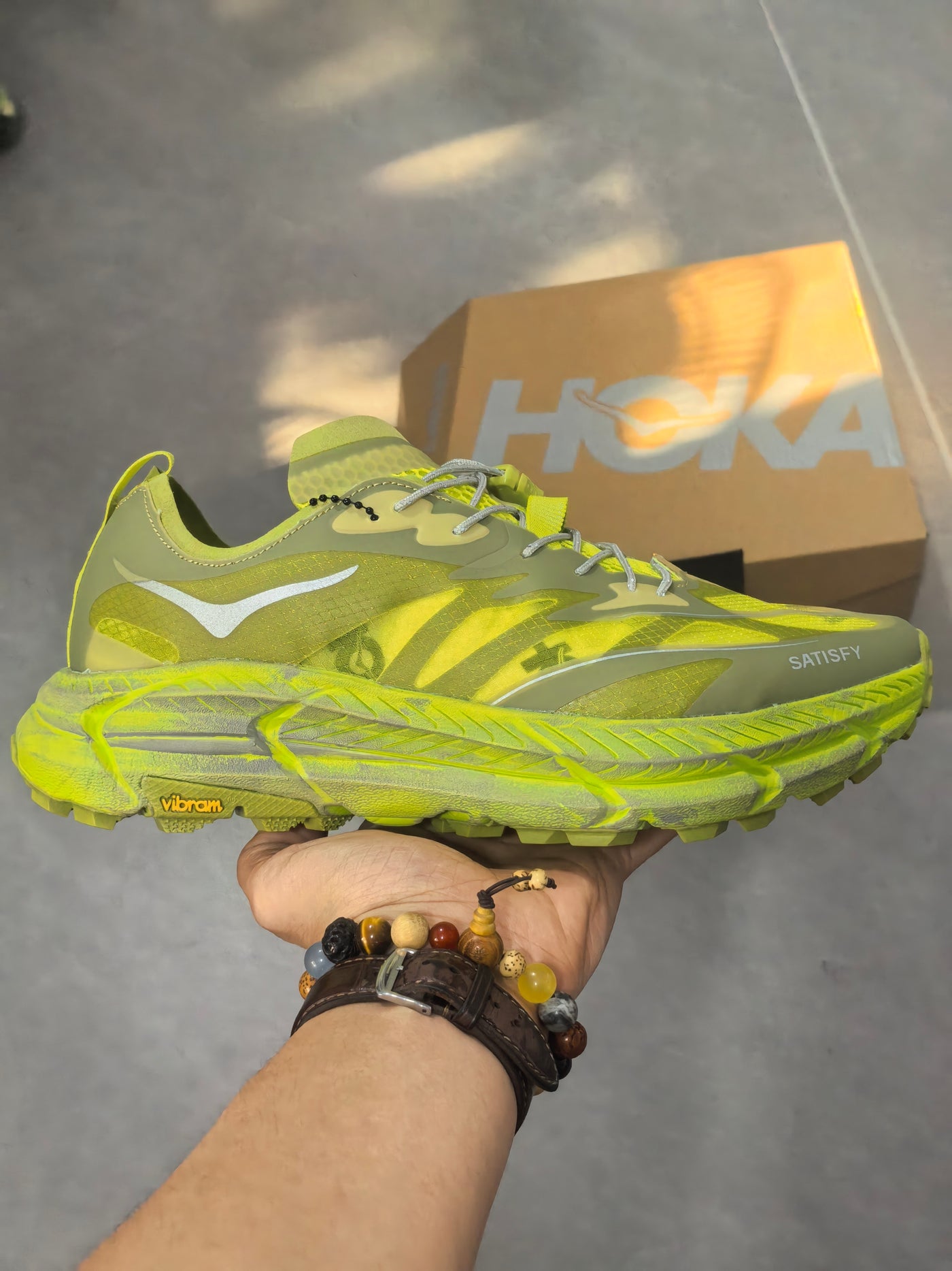 HK® Mafate Speed 2 – Neon Surge Trail Runners