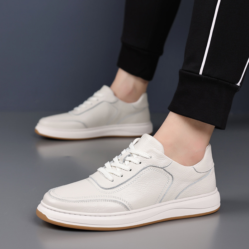 Men's Casual Leather Sneakers