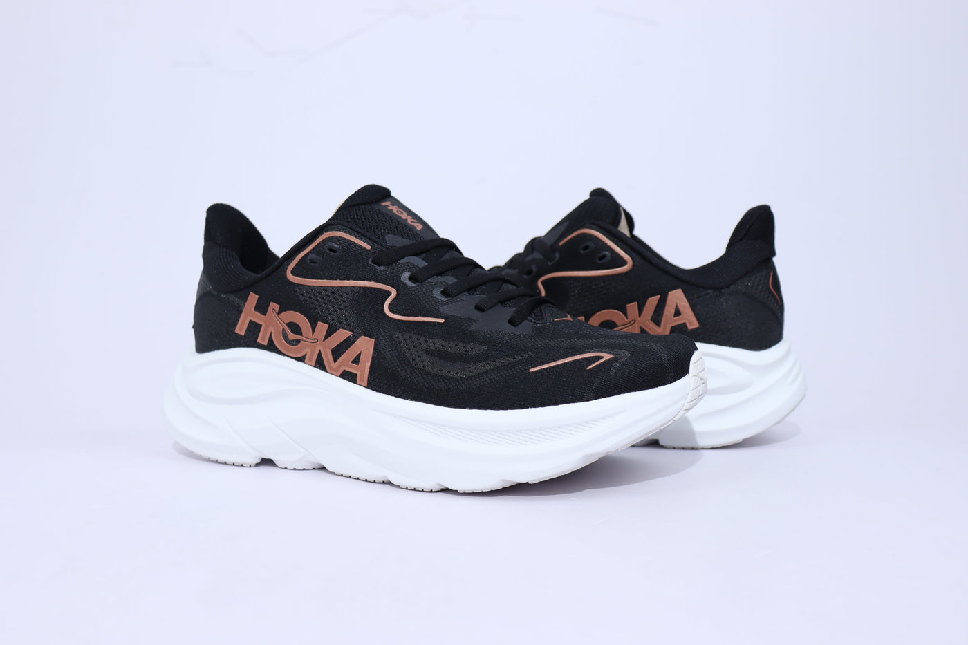 Clifton 10 - HK Unisex Sneakers - Black Copper