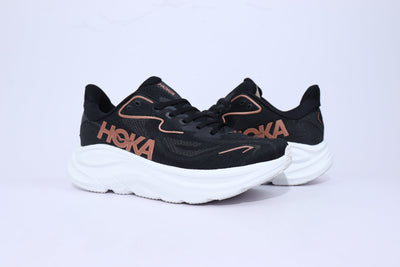 Clifton 10 - HK Unisex Sneakers - Black Copper