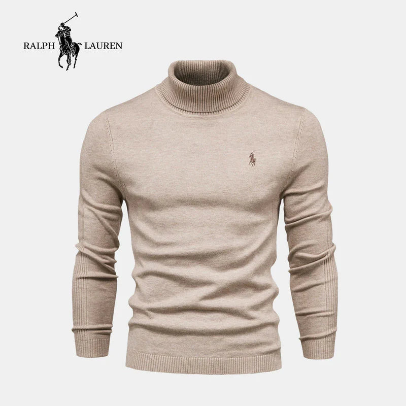 Elegant Men's Turtleneck Sweater