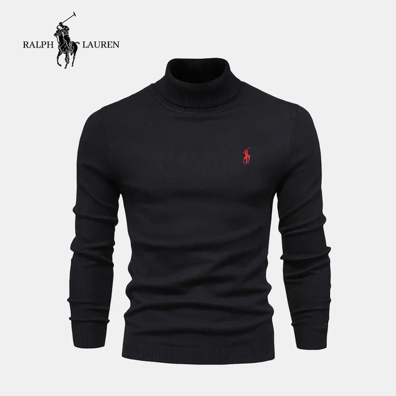 Elegant Men's Turtleneck Sweater