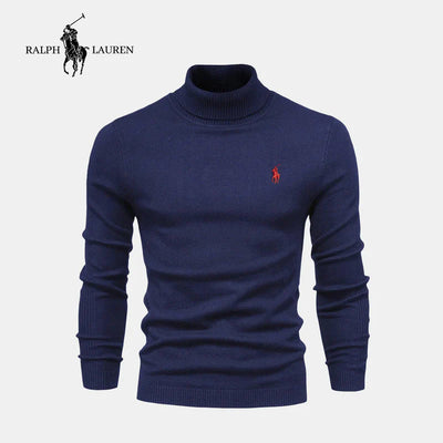 Elegant Men's Turtleneck Sweater