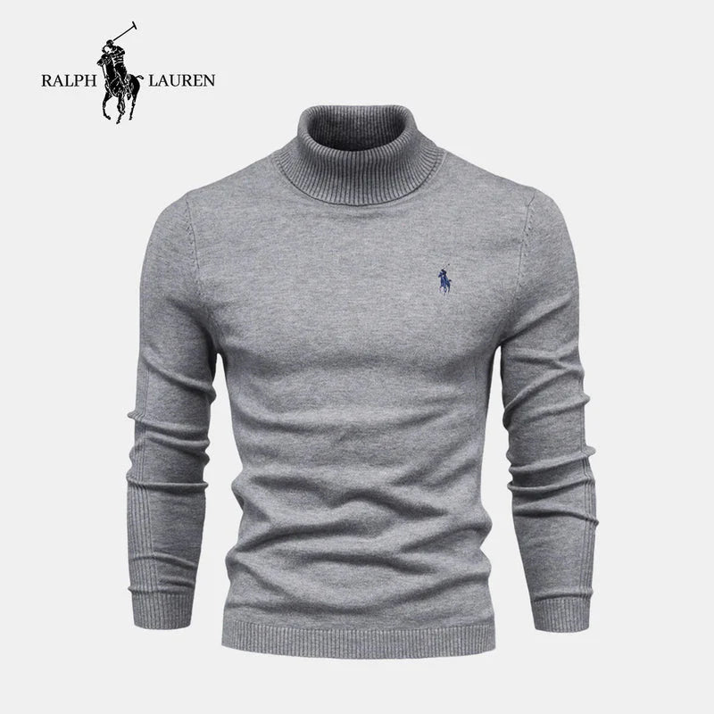 Elegant Men's Turtleneck Sweater