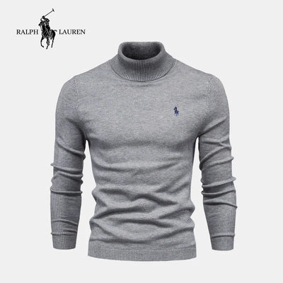 Elegant Men's Turtleneck Sweater