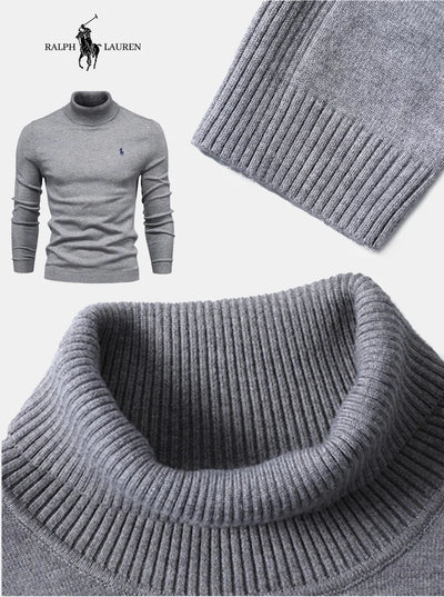 Elegant Men's Turtleneck Sweater