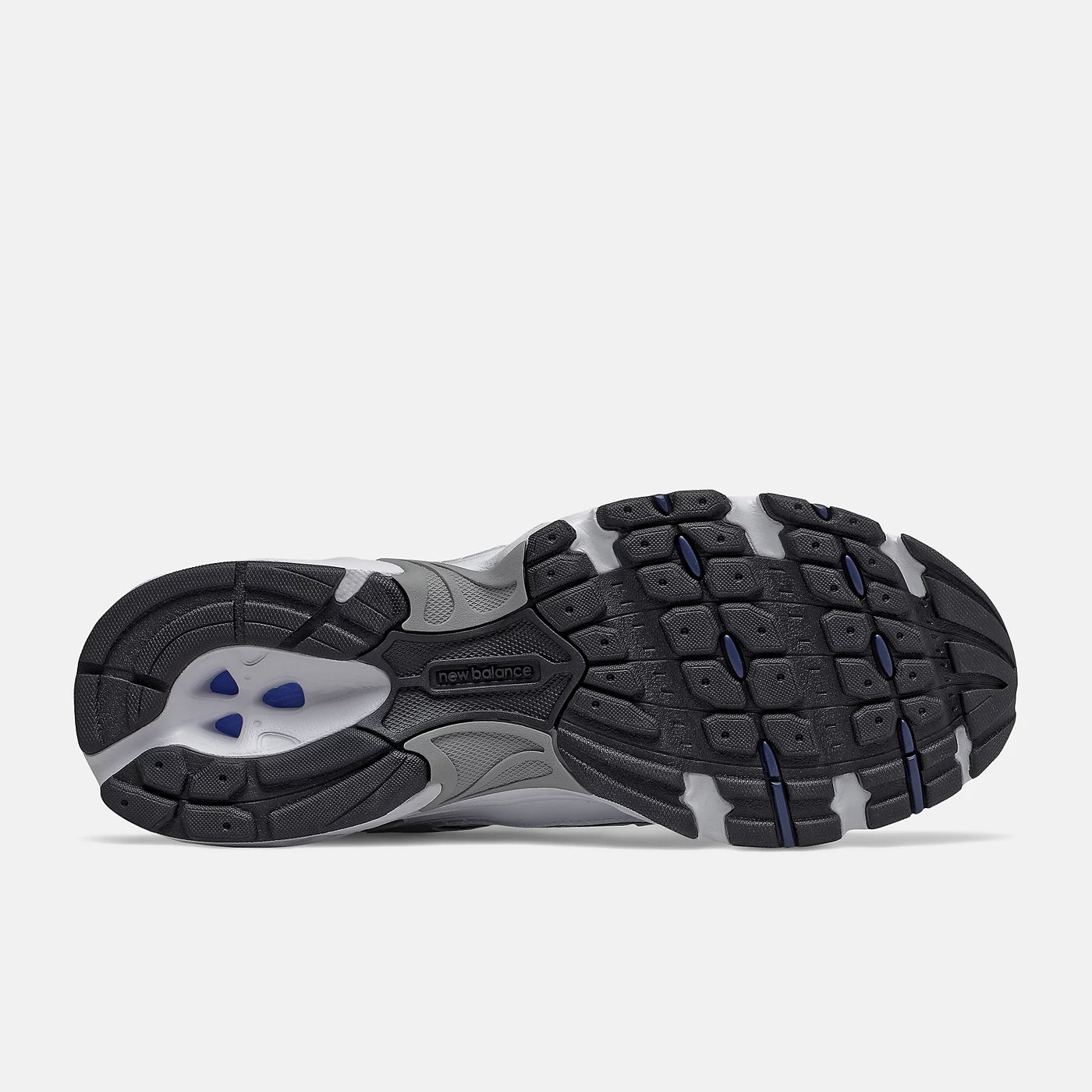 NB 530 - WHITE with NATURAL INDIGO