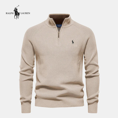 RL® Men’s Half-Zip Knit Sweater