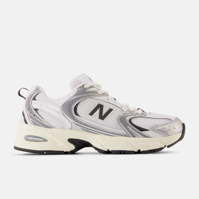 NB 530 - METALLIC SILVER with BLACK CEMENT